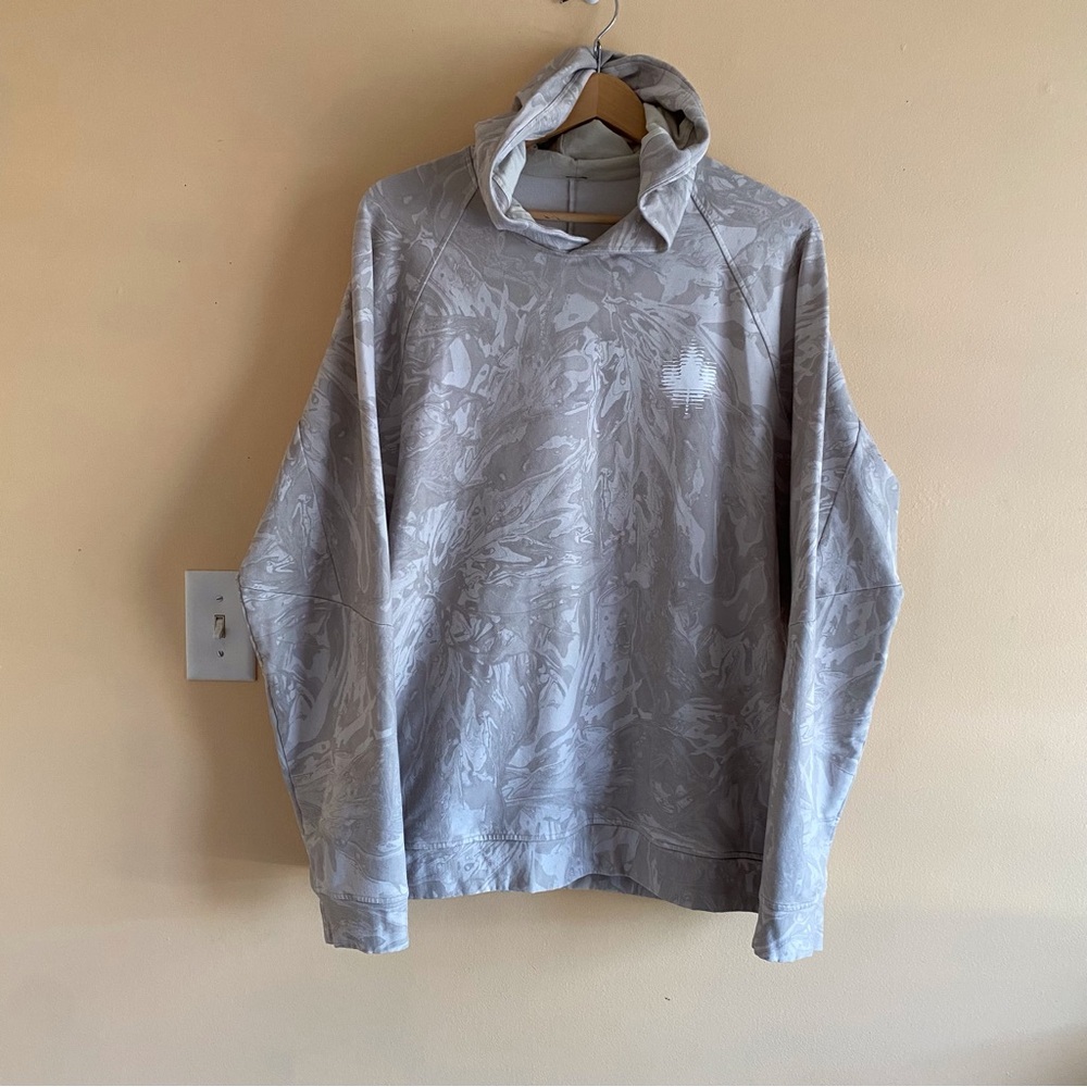 Lululemon Team Canada City Sweat Pullover Hoodie Men XXL Metamorphosis Beige - Picture 2 of 15